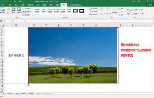 Excel2016怎么替換圖片