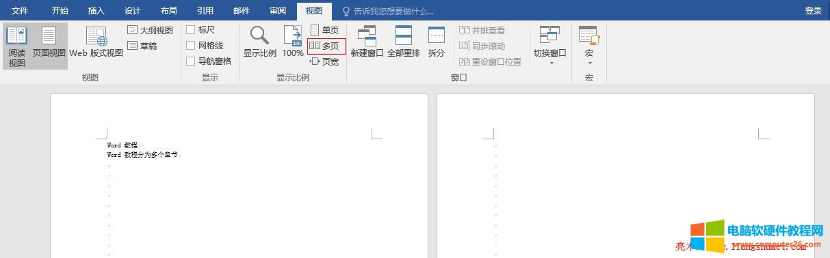 Word 2016 һͬr@ʾ