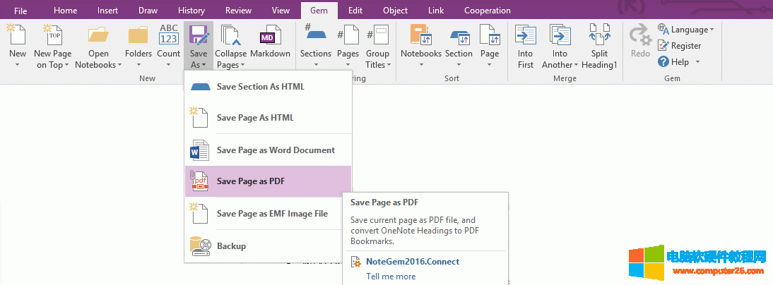 OneNote Gem (y) PDF ļ