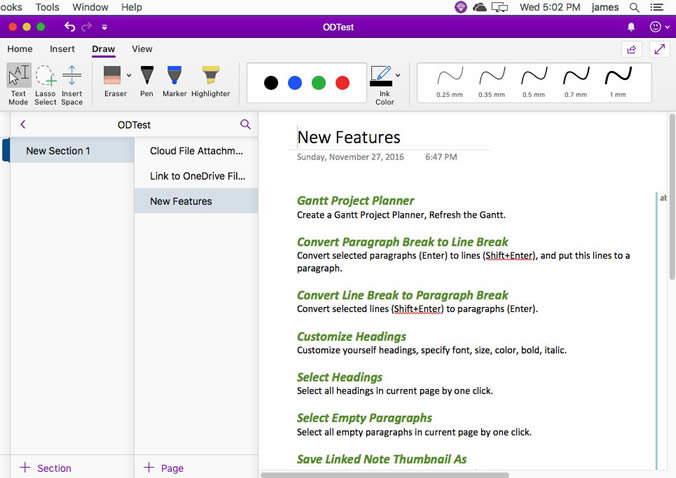 ʹ䌚ˆ Gem Menu for Mac OneNote 턓(chung)ژ(bio)} OneNote 档