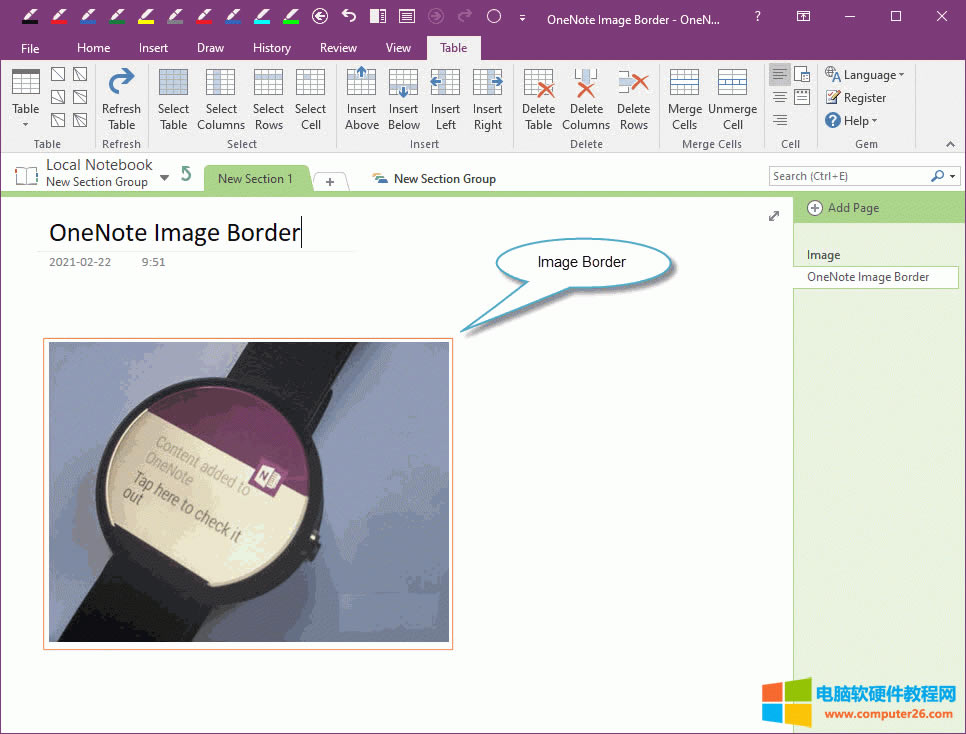 ʹ䌚 Gem Table o OneNote ĈDƬӎɫ߅