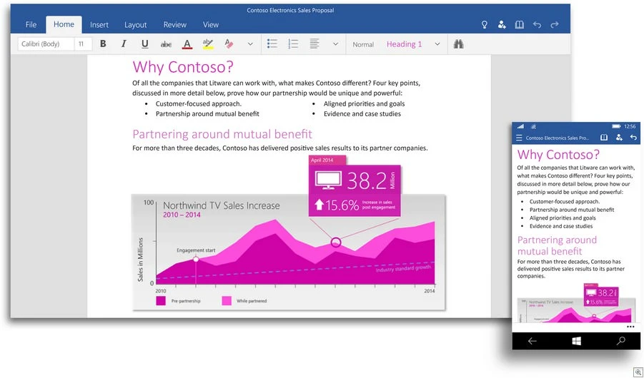 Windows 10ԎOffice 2016eˣOffice Mobile