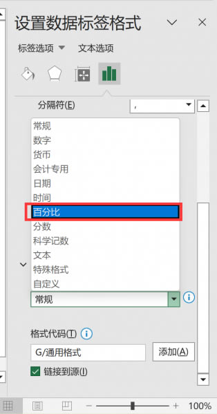 選擇百分比