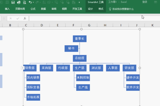 用Excel制作公司組織架構(gòu)圖 用Excel制作公司組織架構(gòu)圖