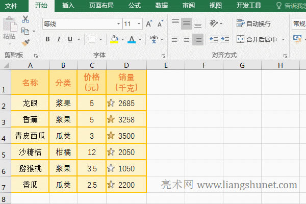Excel選擇單元格圖標(biāo)排序