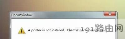 ChemWindow軟件提示不能運行的解決方法