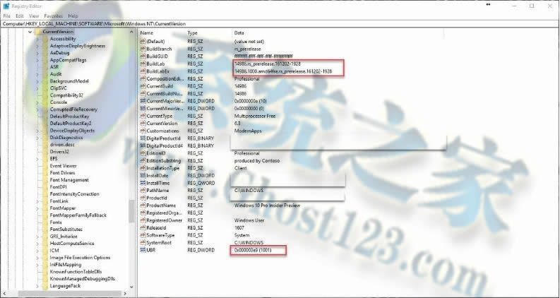 Win101607下載構(gòu)建14393.576 ISO映像及KB3206632 MSU文件