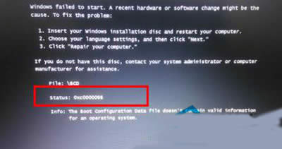 e0xc0000098