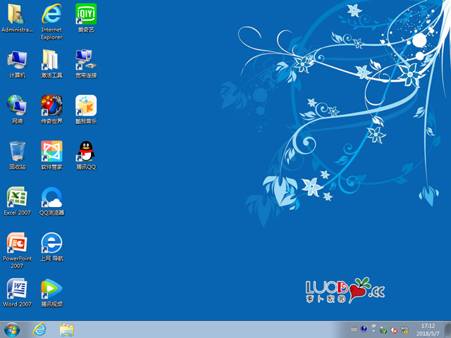 }҈@ GHOST WIN7 SP1 X86 I V2018.05 (32λ)