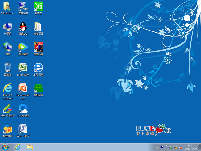 }҈@ GHOST WIN7 SP1 X86 Ş(wn) V2017.07 (32λ)