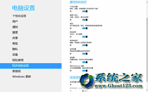 Ghost Win8系統(tǒng)個(gè)性化設(shè)置同步實(shí)例教學(xué)