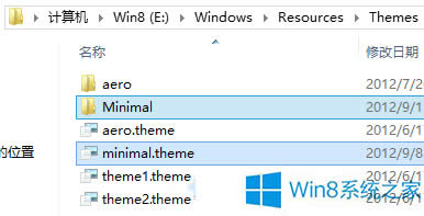 Win8系統(tǒng)解壓安裝第三方主題的方法