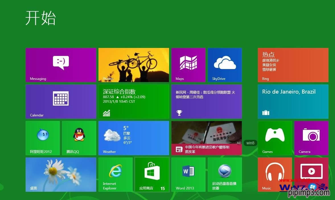 Win8 u大俠裝機版系統(tǒng)中將文本固定到開始屏幕的方法 Win8番茄花園旗艦版系統(tǒng)中將文本固定到開始屏幕的方法