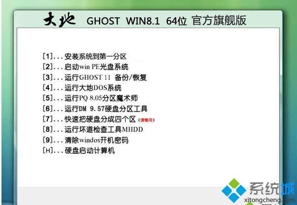 大地DADI Ghost Win8.1 64位官方旗艦版 大地DADI Ghost Win8.1 64位官方旗艦版