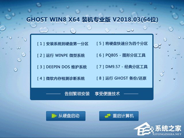 GHOST WIN8 X64 bCI(y) V2018.03(64λ)
