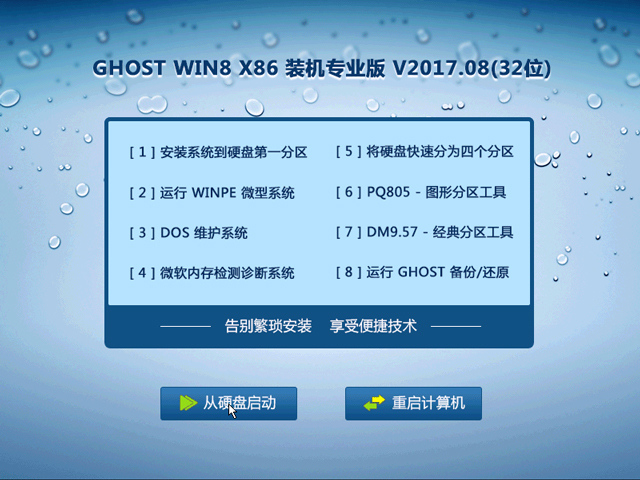 GHOST WIN8 X86 bC(j)I(y) V2017.08(32λ)