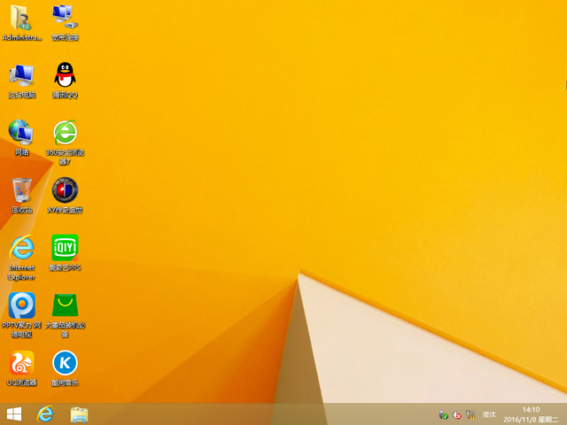 GHOST WIN8 X86 ⼤I(y) V2016.11(32λ)