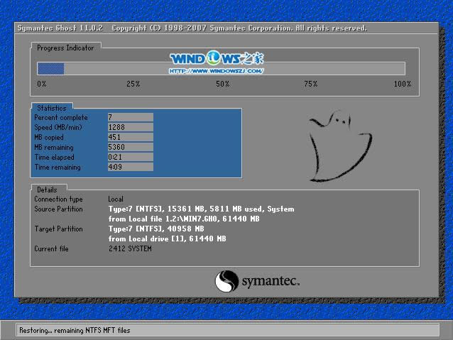 ӲPbGhost win7ϵy(tng)