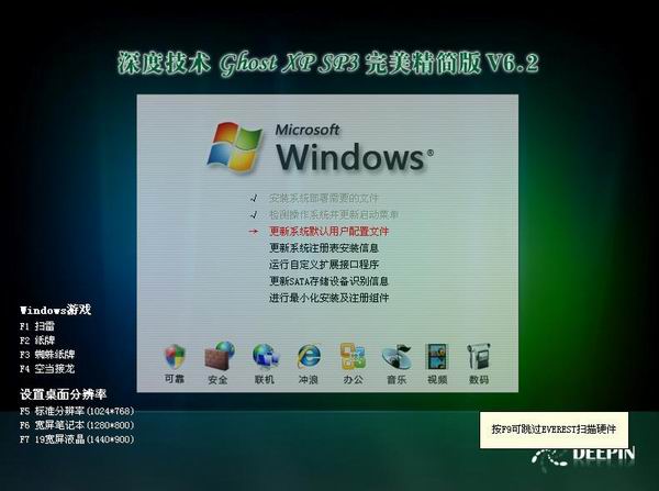 雨林木風XP SP3官方旗艦裝機版GHOST最新系統(tǒng)下載V2017.03(1)