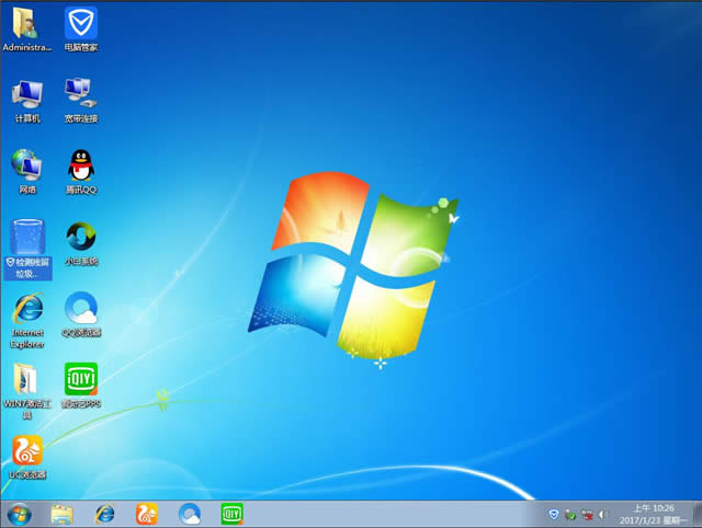U盤安裝win7