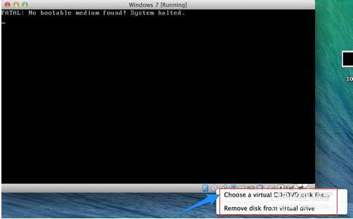 mac虛擬機安裝win7