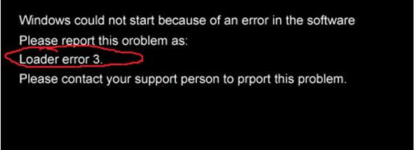 XP電腦開(kāi)機(jī)黑屏提示loader error 3怎么辦?
