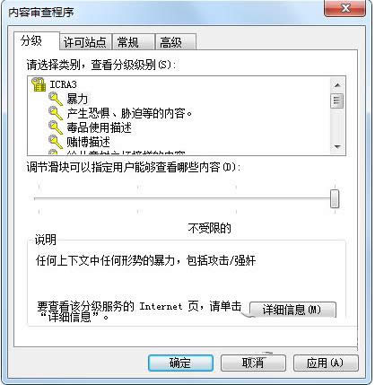 IE分級審查